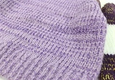 Name It lavender mist striktrøje